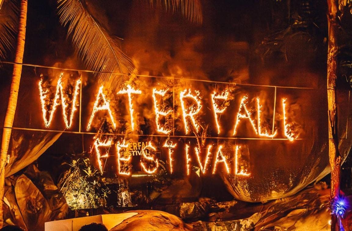 Waterfall Party